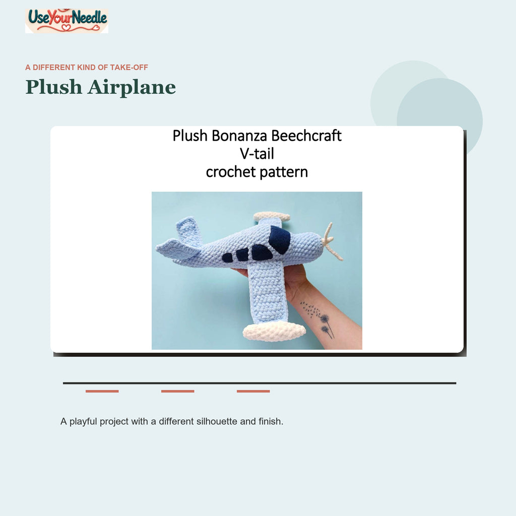 Other Crochet Projects — Plush Airplane crochet pattern preview