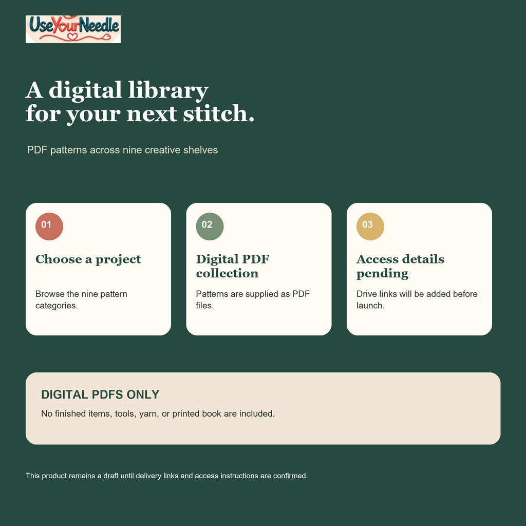 Digital PDF collection; Drive links and access instructions will be added before launch
